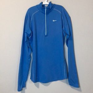 Nike zip up long sleeve